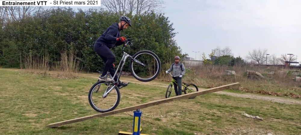 Entrainement VTT 2021 à St Priest