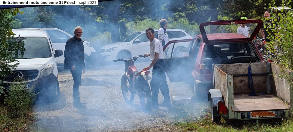 Entrainement motos Anciennes 2021 – St Priest