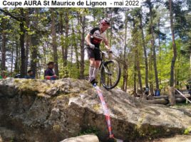 Compétition VTT à St Maurice de Lignon – mai 2022