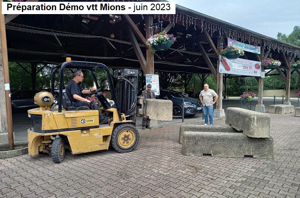 Démo VTT à Mions – juin 2023