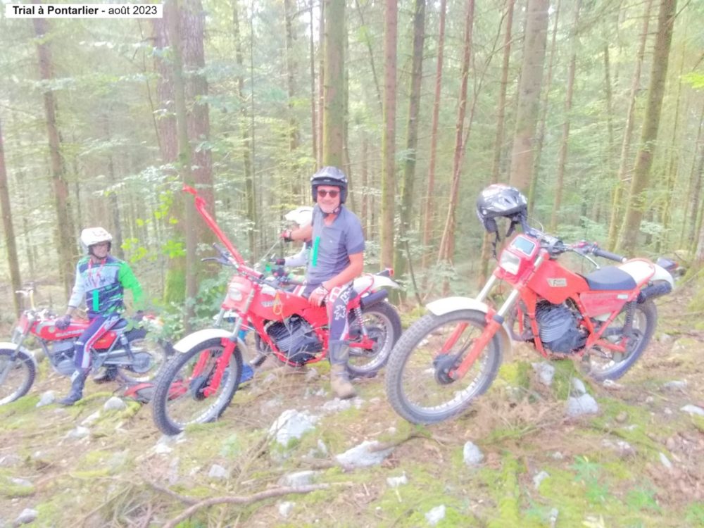 Trial moto à Pontarlier – août 2023