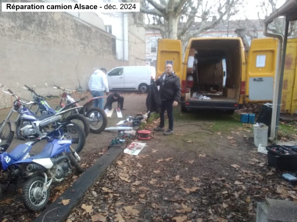 Entretien camion du club – dec 2024