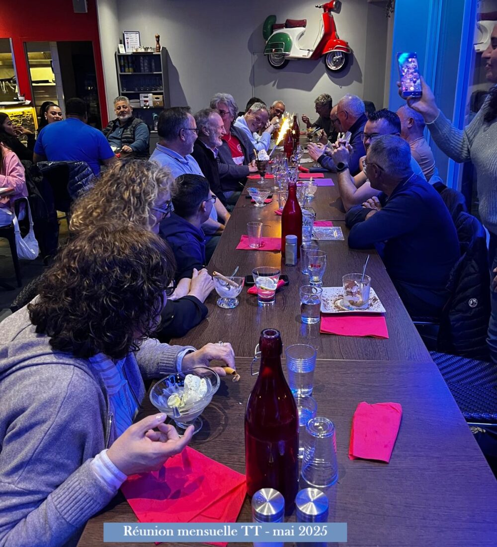 Réunion mensuelle du club 2025