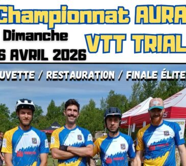 CHAMPIONNAT AURA VTT TRIAL 26 avril 2026